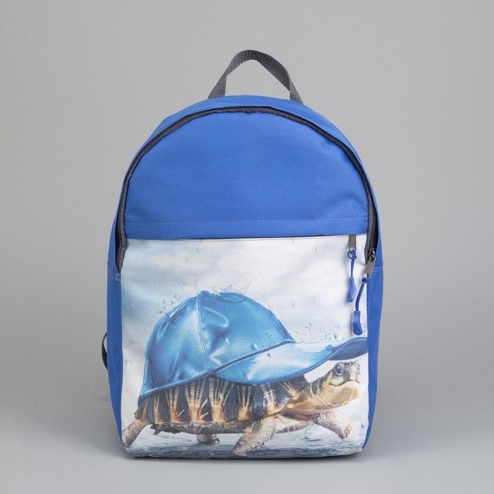 Рюкзак молод "СИТИ-1", 27*14*38, отдел на молнии, черепаха