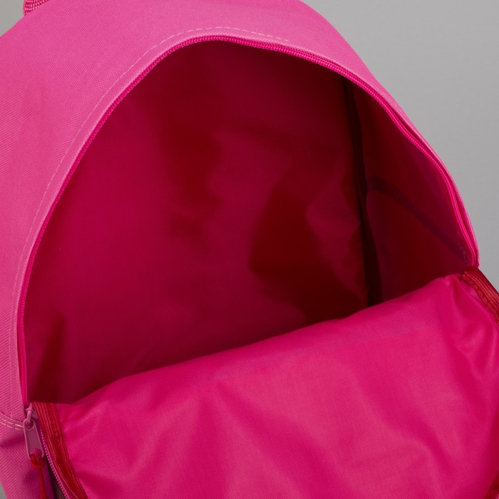 Рюкзак молод "СИТИ-1", 27*14*38, отдел на молнии, цветы розовые