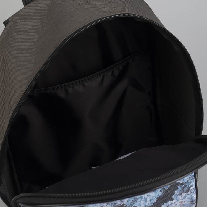 Рюкзак молод "СИТИ-1", 27*14*38, отдел на молнии, лис в сирени