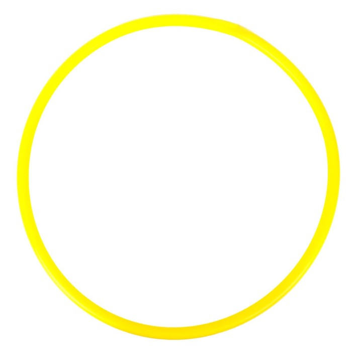 фото Обруч, диаметр 60 см, цвет жёлтый совтехстром