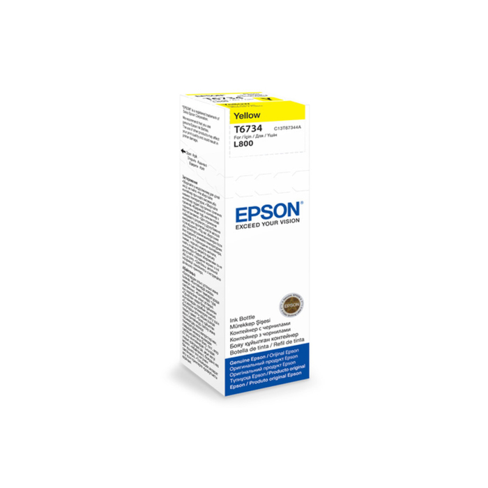 Чернила Epson L800 / L1800, 70 мл, Yellow/Желтый