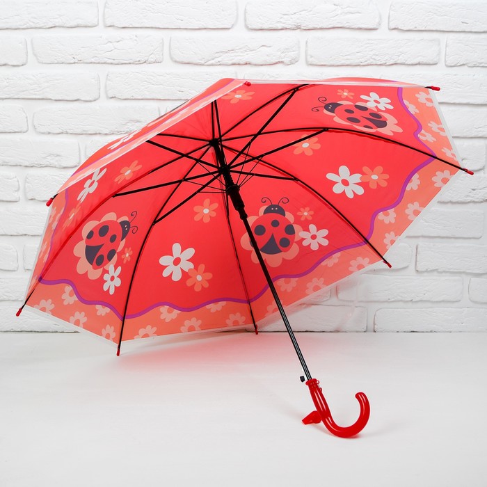 Зонт детский "Божьи коровки", МИКС