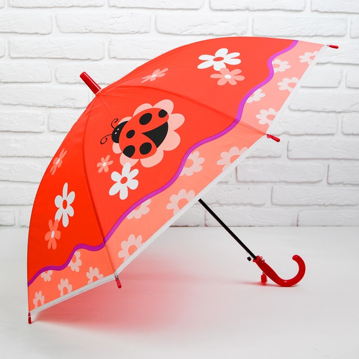 Зонт детский "Божьи коровки", МИКС