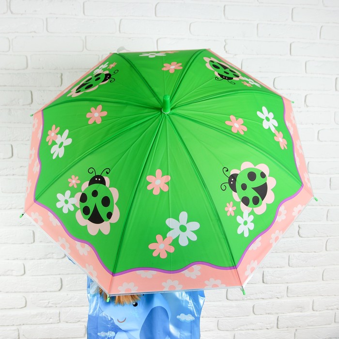 Зонт детский "Божьи коровки", МИКС