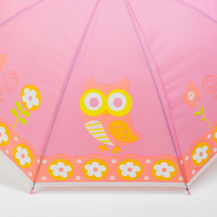 Зонт детский "Совушки", МИКС