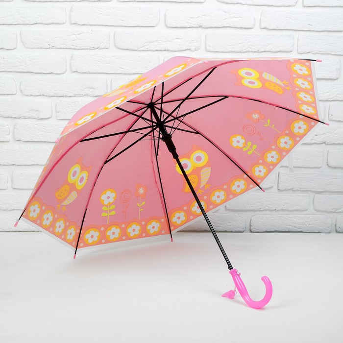 Зонт детский "Совушки", МИКС