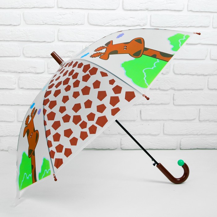 Зонт детский "Задумчивый жираф"
