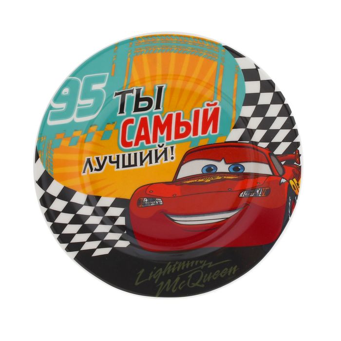 УЦЕНКА Набор детской посуды "Наш чемпион" Тачки, 3 предмета, тарелка, салатник, кружка