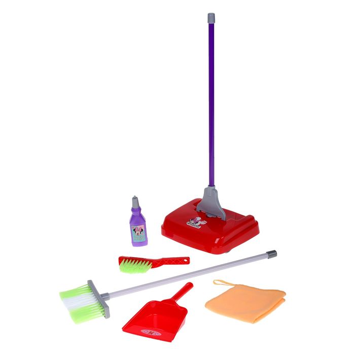 УЦЕНКА Disney Игровой набор "Помощница Минни", цвет красный, 13 элементов