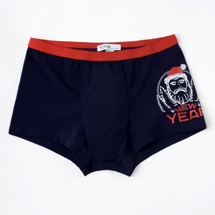 Подарочный набор "New Year" трусы мужские р-р 54, с носками р-р 41-44