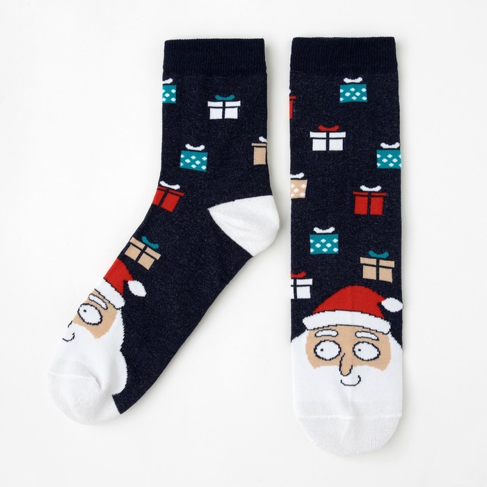 Подарочный набор "New Year" трусы мужские р-р 54, с носками р-р 41-44