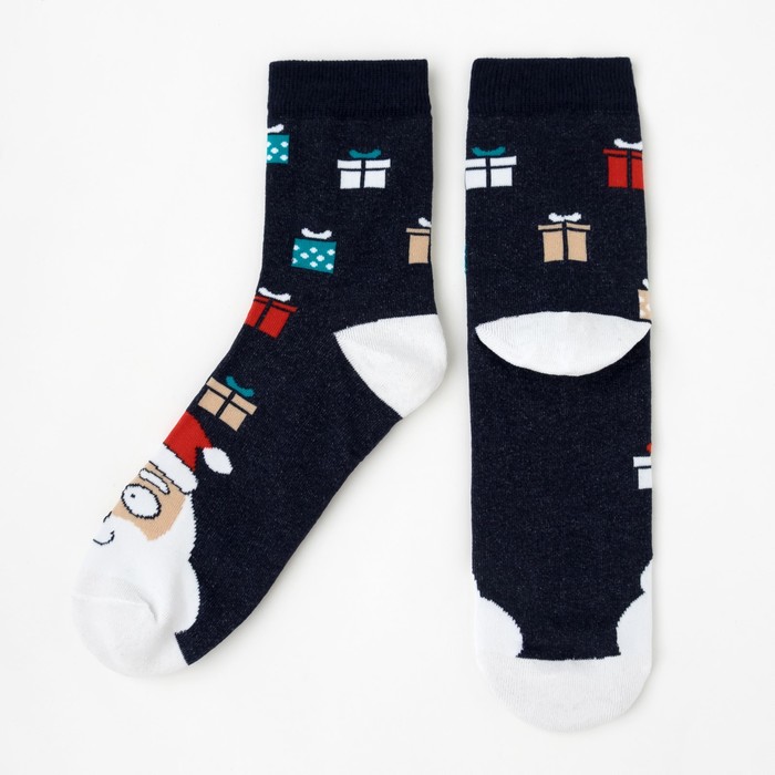 Подарочный набор "New Year" трусы мужские р-р 54, с носками р-р 41-44