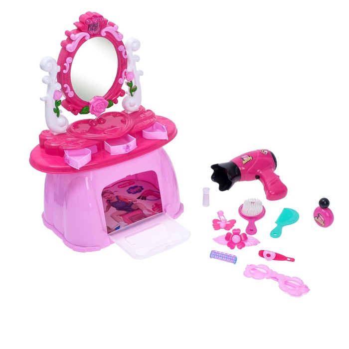Игровой набор " Столик для маленький модницы" с акссесуарами