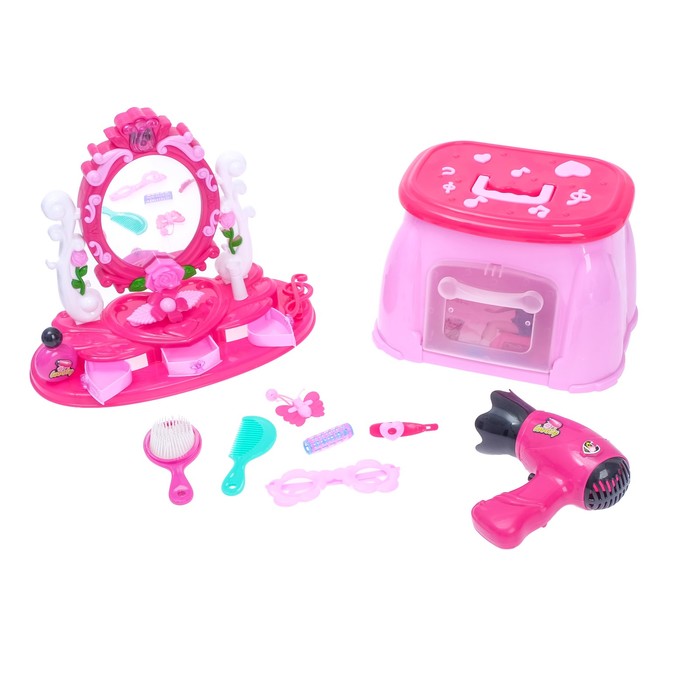 Игровой набор " Столик для маленький модницы" с акссесуарами