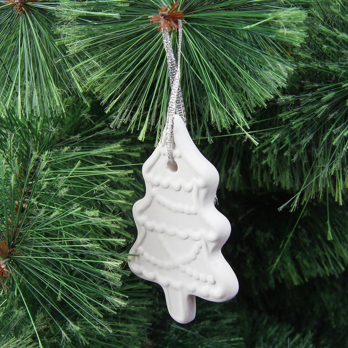 Набор новогодних подвесок под раскраску 3 шт "Восторг" с подвесом