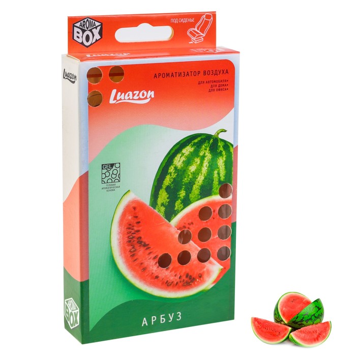 Ароматизатор под сиденье Luazon арома бокс "Арбуз "
