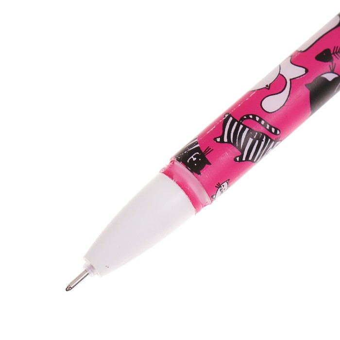 Ручка "пиши-стирай" гелевая CATODREAM, игольчатый пишущий узел 0.5мм, чернила синие, стержень 126.5 мм, микс