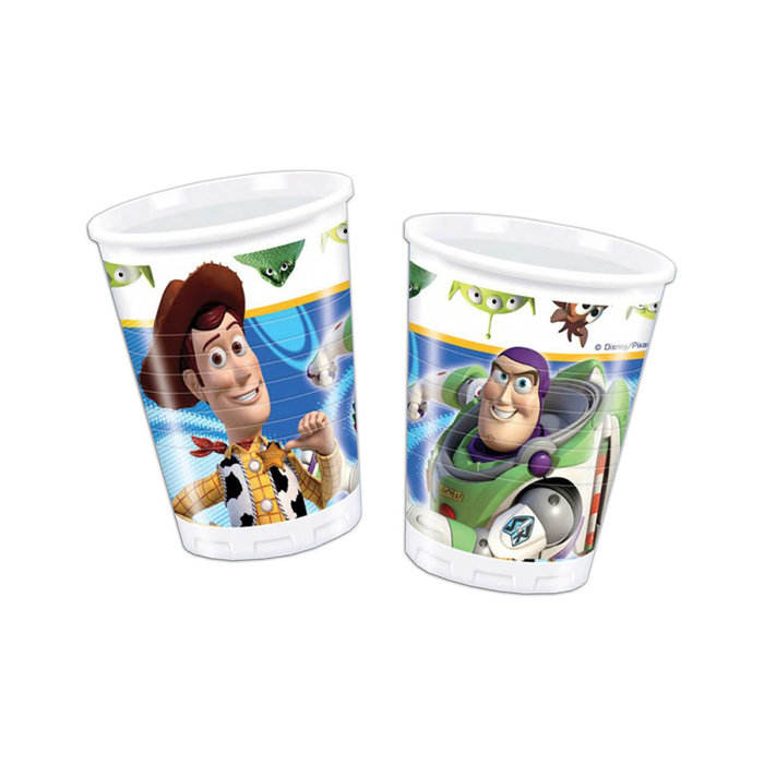 УЦЕНКА Стаканы пластиковые "История Игрушек" 180 мл, 10 шт