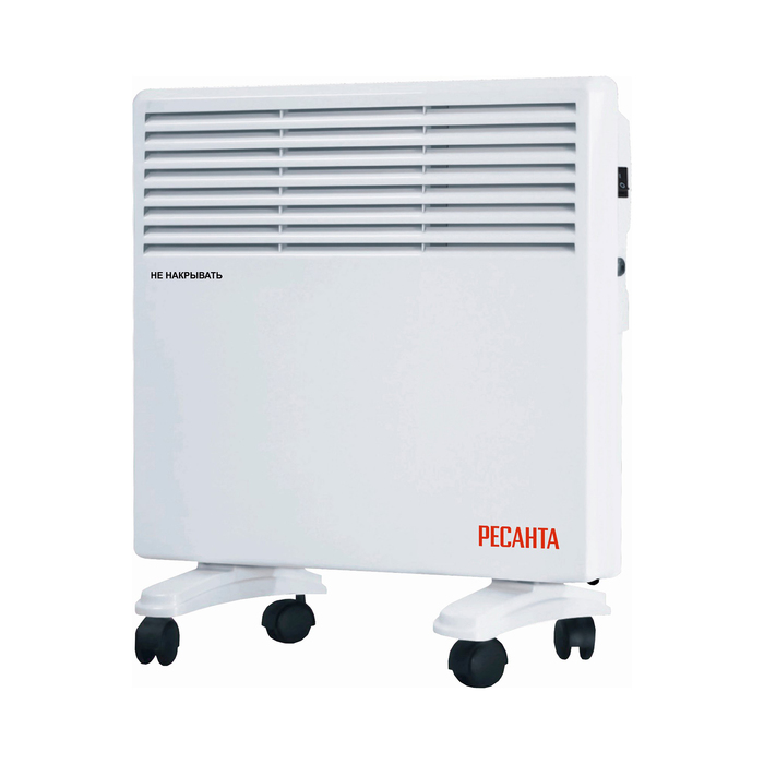 Конвекторный обогреватель "Ресанта" ОК-500Е, 500 Вт, LED дисп., белый