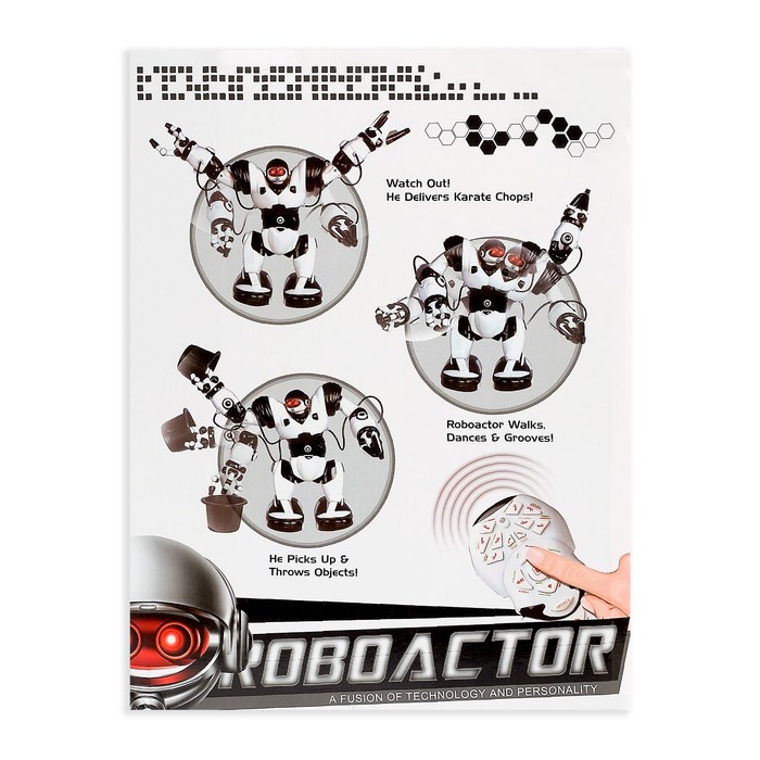 Робот радиоуправляемый «Робоактор», танцует, световые и звуковые эффекты