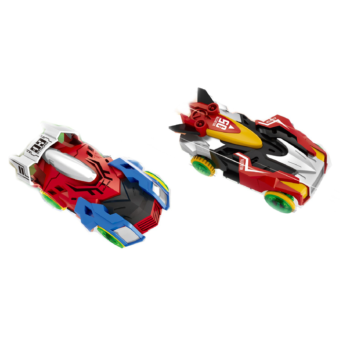 Автотрек "Крутые виражи", 2 машинки, длина трека 1380 см., ручной генератор