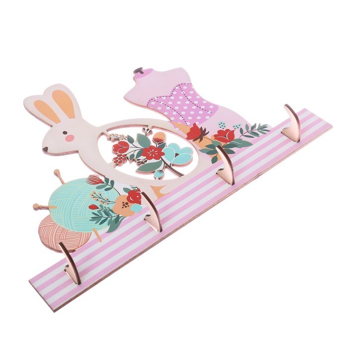 Органайзер для рукоделия " Органайзер на стену зайка"