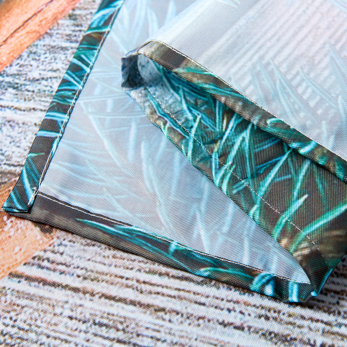 Скатерть с пропиткой «Бирюзовые ветви», 120х140 см, оксфорд, 240 г/м2, 100% полиэстер