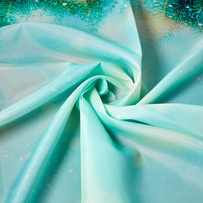 Скатерть с пропиткой "Душистые ветви ели", 120х140 см, оксфорд,240 г/м2100% полиэстер