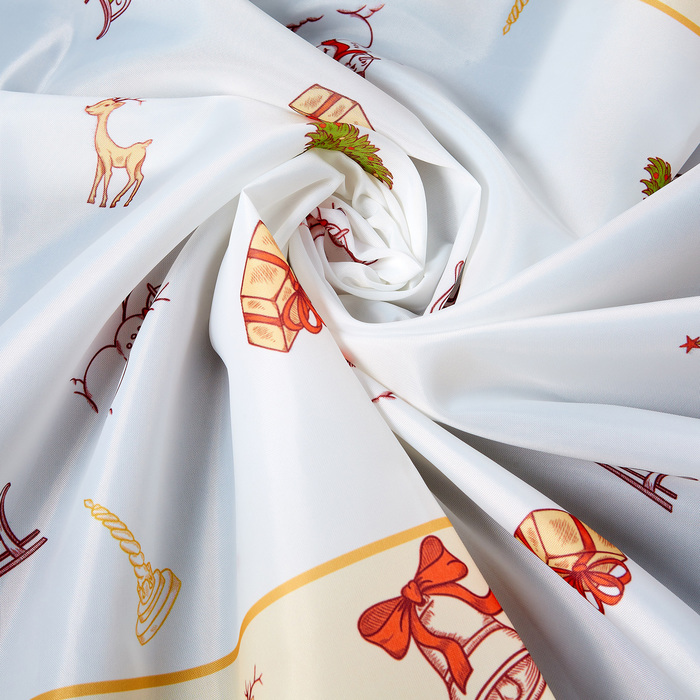 Скатерть с пропиткой "Зимние забавы", 140х220 см, оксфорд,240 г/м2100% полиэстер