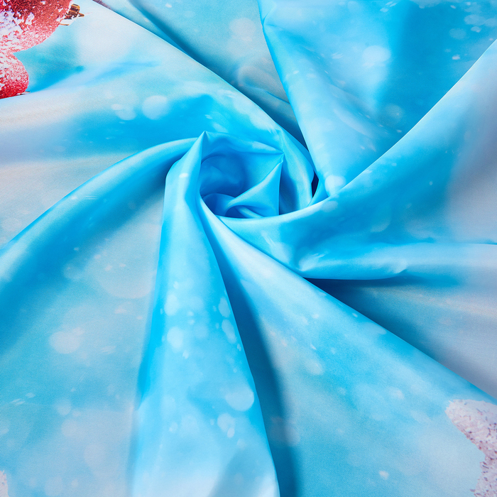 Скатерть с пропиткой "Клюква в снегу", 120х140 см, оксфорд,240 г/м2100% полиэстер