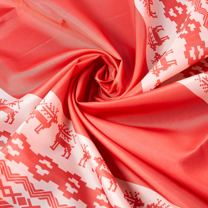 Скатерть с пропиткой "Рождественский узор", 140х220 см, оксфорд,240 г/м2100% полиэстер