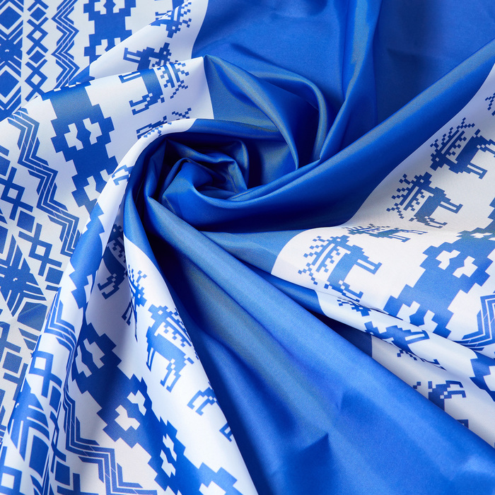 Скатерть с пропиткой "Рождественский узор2", 140х220 см, оксфорд,240 г/м2100% полиэстер