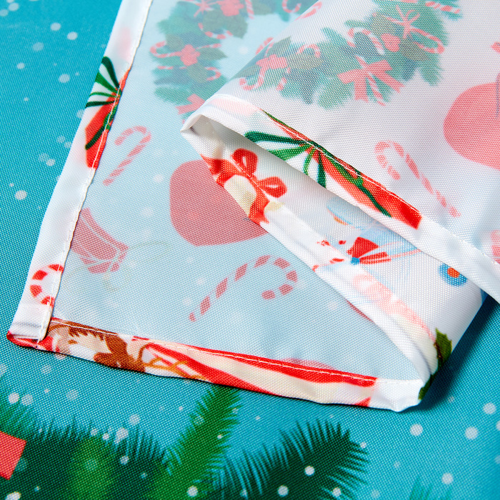 Скатерть с пропиткой "Рождество приходит", 120х140 см, оксфорд,240 г/м2100% полиэстер