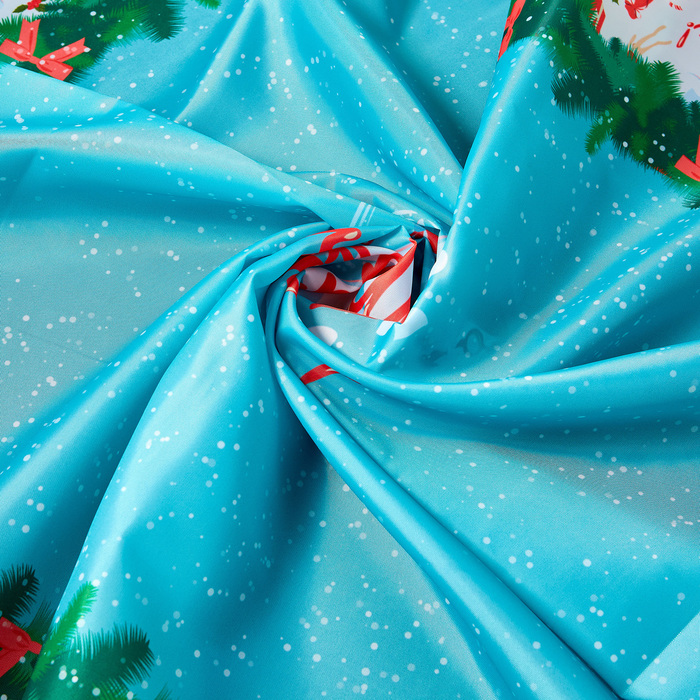 Скатерть с пропиткой "Рождество приходит", 120х140 см, оксфорд,240 г/м2100% полиэстер