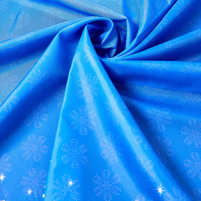 Скатерть с пропиткой "Синие ёлочки", 140х220 см, оксфорд,240 г/м2100% полиэстер