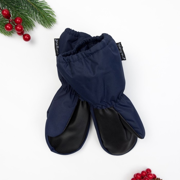 Варежки (краги), цвет синий, 6X-8