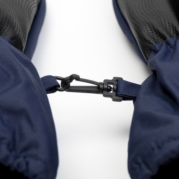 Варежки (краги), цвет синий, 6X-8