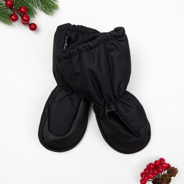 Варежки (краги), цвет черный, 6X-8