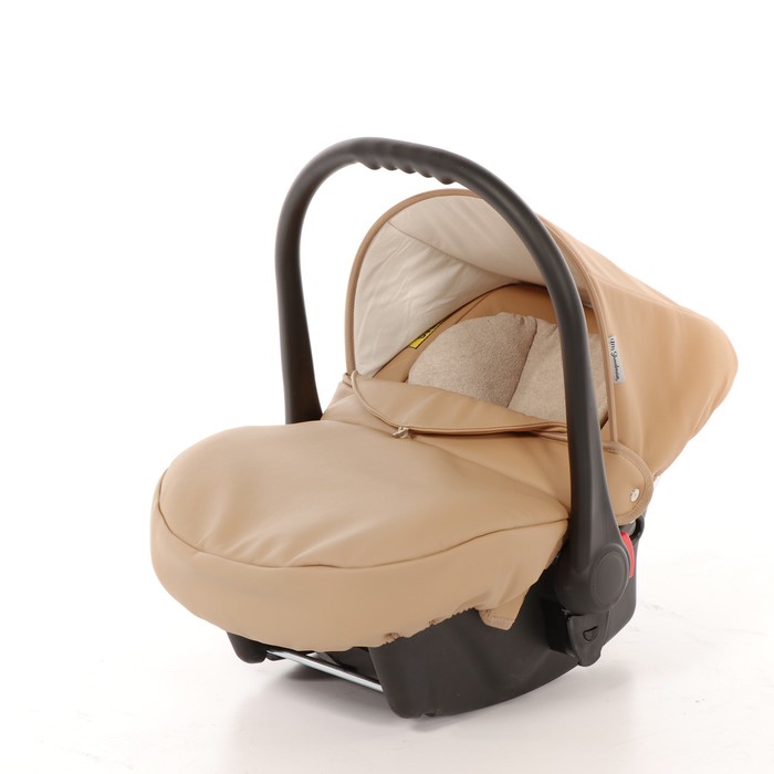 Коляска 3 в 1 Mod, 100% эко-кожа, бежевый