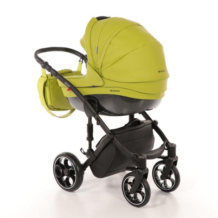 Коляска 3 в 1 Mod, 100% эко-кожа, фисташковый