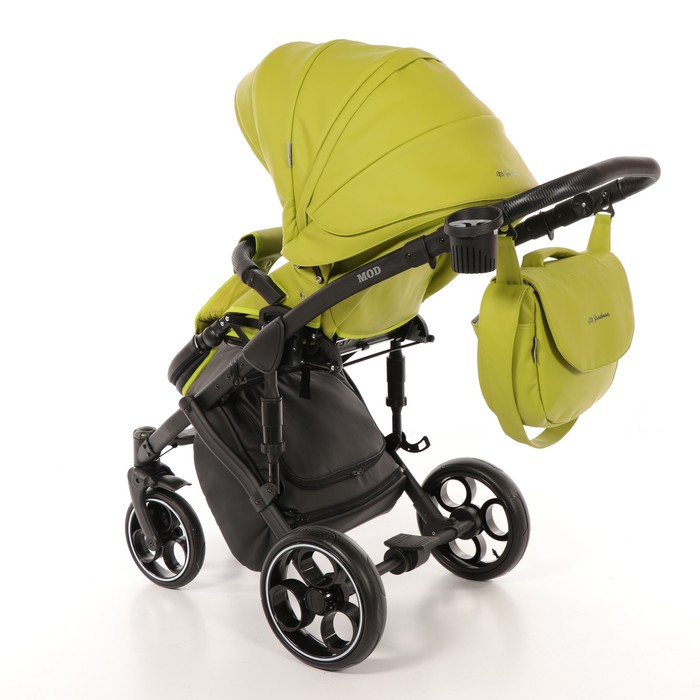 Коляска 3 в 1 Mod, 100% эко-кожа, фисташковый
