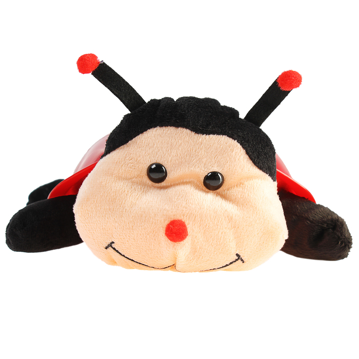 Детский ночник-проектор LuazOn, 3*ААА (не в компл.), USB, 3 цвета, музыка, красный