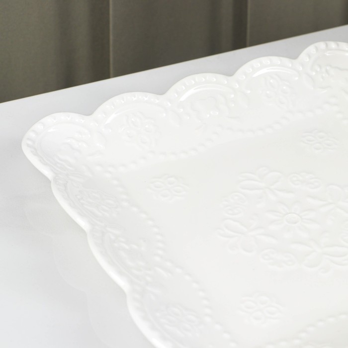 Тарелка квадратная 20 см "Сьюзен"