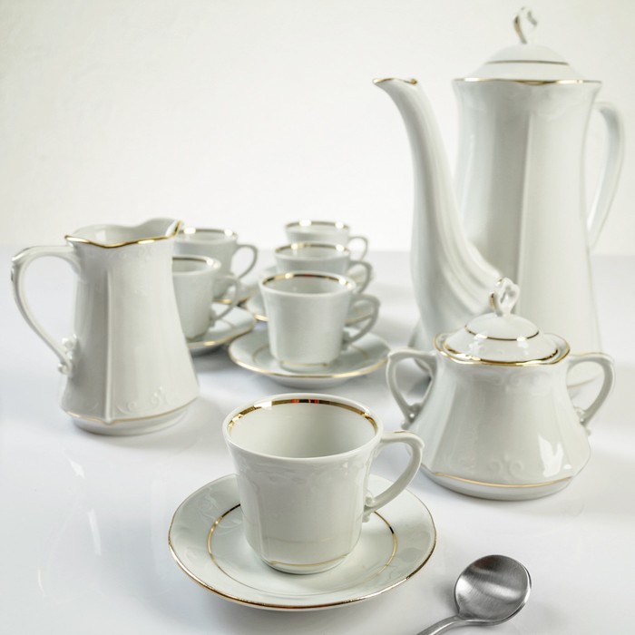 Сервиз чайный "Камелия" 15 предметов 6 персон