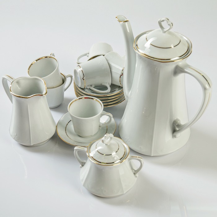 Сервиз чайный "Камелия" 15 предметов 6 персон