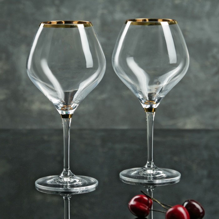 Набор бокалов для вина 350 мл "Аморосо", 2 шт