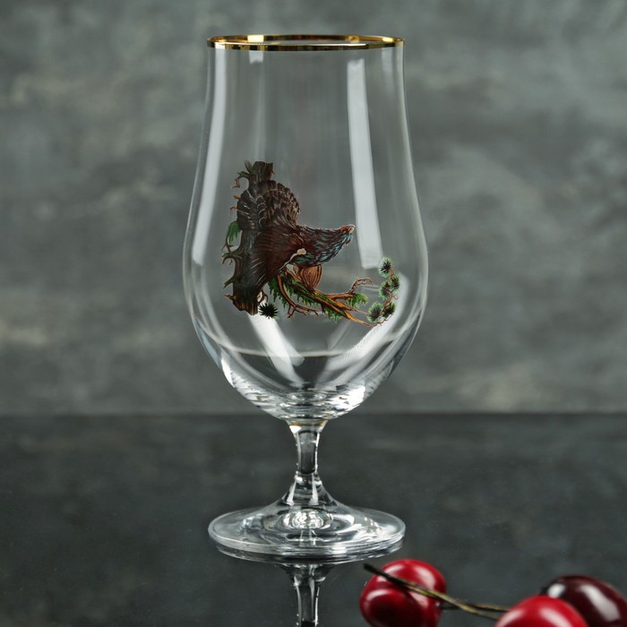 Стакан для пива 550 мл "Глухарь"