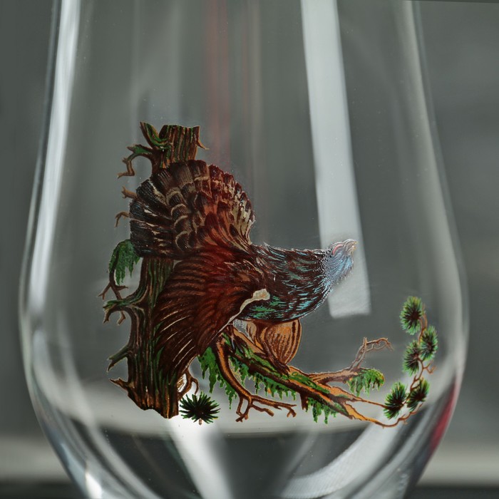 Стакан для пива 550 мл "Глухарь"