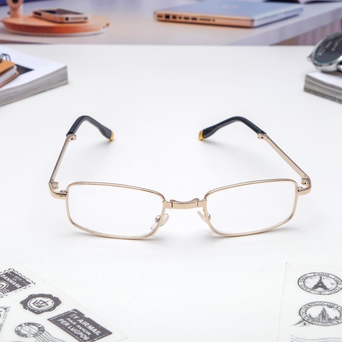 Очки корригирующие складные в футляре +4