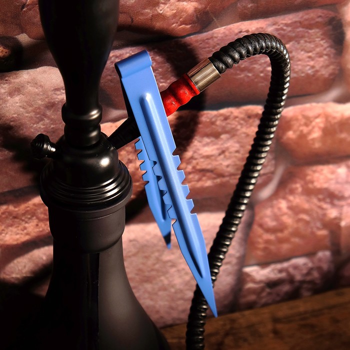 Щипцы для кальяна NEO LUX, 22см, синий цвет